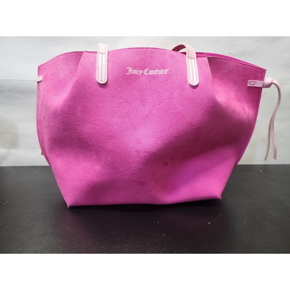 Juicy Couture Stories Y2K Pink Tote Shopping Shoulder Bag Naughties Mean Girls